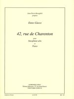 GIECO ENZO 42 RUE DE CHARENTON SAXOPHONE & PIANO BOOK