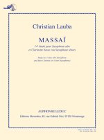 LAUBA MASSAI 14E ETUDE DUO AVEC SAXOPHONE BOOK/CD