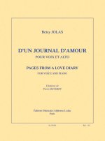 BETSY JOLAS: D'UN JOURNAL D'AMOUR