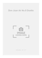 MOZART DON JUAN AIR NO.5 DUETTO SOPRANO BARITONE DUET & PIANO BOOK