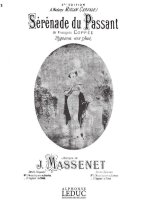 JULES MASSENET: SERENADE DU PASSANT (SOP/TEN) (VOICE & PIANO)