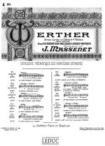JULES MASSENET: AIR DE 'WERTHER' NO.4 BIS: ARIETTE DE SOPHIE (MEZZO) (VOICE & PIANO)