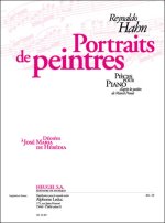REYNALDO HAHN: PORTRAITS DE PEINTRES (PIANO) PIANO