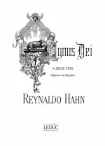 HAHN AGNUS DEI MELODIES A ACC CANTIQUES ET CHANTS RELIGIEUX BOOK