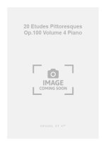 BULL 20 ETUDES PITTORESQUES OP.100 VOLUME 4 PIANO BOOK PIANO