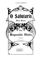 HAHN O SALUTARIS VOICES BOOK CHANT