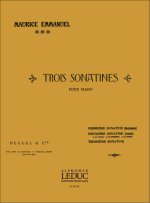 MAURICE EMMANUEL: SONATINE NO.1 'BOURGUIGNONE' (PIANO SOLO) PIANO