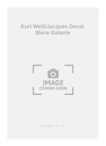 KURT WEILL/JACQUES DEVAL: MARIE GALANTE