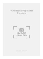 ESPRIT JOSEPH ANTOINE BLANCHARD: 7 CHANSONS POPULAIRES FRANCAISES (MED) (VOICE & PIANO)