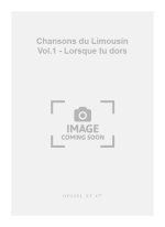 ESPRIT JOSEPH ANTOINE BLANCHARD: CHANSONS DU LIMOUSIN VOL.1: PASTORALES (MED) (VOICE & PIANO)