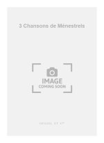 ANDRE JOLIVET: 3 CHANSONS DE MENESTRELS (MED) (VOICE & PIANO)