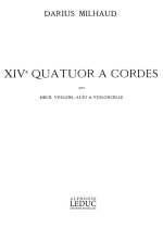 DARIUS MILHAUD: QUATUOR A CORDES NO.14, OP.291 (QUARTET-STRINGS)