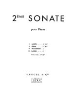 DARIUS MILHAUD: SONATE NO.2, OP.293 (PIANO SOLO) PIANO
