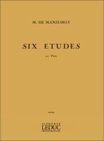 MARCELLE DE MANZIARLY: 6 ETUDES (PIANO SOLO) PIANO