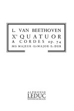 LUDWIG VAN BEETHOVEN: QUARTET OP.74 IN E FLAT MAJOR (PH63) (QUARTET-STRINGS)