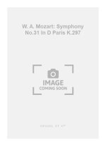 W. A. MOZART: SYMPHONY NO.31 IN D 'PARIS' K.297 (STUDY SCORE)