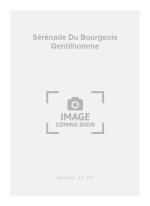 FAURE SERENADE DU BOURGEOIS GENTILHOMME MEDIUM VOICE & PIANO BOOK