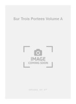 AUBANEL GEORGES SUR TROIS PORTEES VOLUME A 3 PART A CAPPELLA