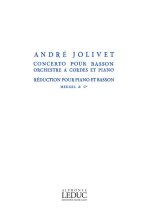 ANDRE JOLIVET - CONCERTO POUR BASSON, ORCHESTRE A CORDES ET PIANO (VERSION POUR PIANO ET BASSON)