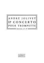 ANDRE JOLIVET: CONCERTO NO.2 (PH210) (TRUMPET & ORCHESTRA) TROMPETTE