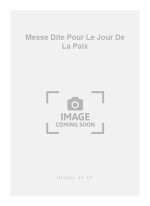 JOLIVET MESSE DITE POUR LE JOUR DE LA PAIX 1MEDIUM VOICE & ORGAN BOOK