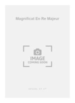 BACH JS MAGNIFICAT IN D MAJOR IN 16 POCHE PH258 ORCHESTRA SCORE