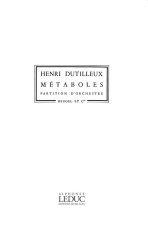 HENRI DUTILLEUX: METABOLES (PH263) (ORCHESTRA)