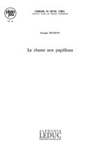 BRASSENS CHANSONS DE NOTRE TEMPS PJ34 LA CHASSE AUX PAPILLONS 4 PART