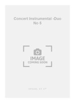 GEBAUER SANVOISIN CONCERT INSTRUMENTAL PJ66 DUO NO 5 2 CLARINETS BOOK
