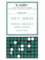 ALKAN: OEUVRES CHOISIES POUR PIANO (LP16) PIANO