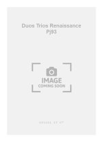 GARDANE DUOS TRIOS RENAISSANCE PJ93 M'AMIE UN JOUR 2 OR 3 PART BOOK