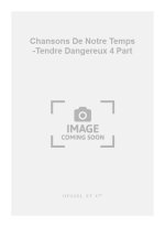 THIRIET PREVERT CHANSONS DE NOTRE TEMPS PJ124 TENDRE DANGEREUX 4 PART