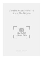 MONTEVERDI CANTARE E SONARE PJ178 AMOR CHE DEGGIO VOICE & INST SCORE
