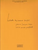 REIBEL BALLADE DES MENUS PROPOS COLL V L M A MIXED CHOIR SCORE