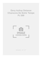 DAVY AUFRAY DELANOE CHANSONS DE NOTRE TEMPS PJ300 LE PIPEAU 4 PART