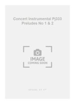 ABBOTT CONCERT INSTRUMENTAL PJ333 PRELUDES NO 1 & 2 INSTRUMENTS PARTS