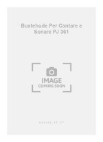 BUXTEHUDE PER CANTARE E SONARE PJ361 CANITE JESU VOICE & INST SCORE