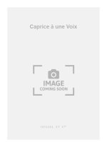 BETSY JOLAS: CAPRICE A UNE VOIX (VOICE SOLO)