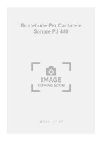 BUXTEHUDE PER CANTARE E SONARE PJ440 CHORAL PERFORMANCE SCORES
