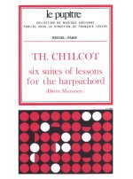 CHILCOT: 6 SUITES OF LESSONS FOR THE HARPSICHORD (LP60)