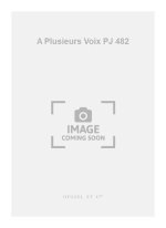 CHOPIN COSSETTO A PLUSIEURS VOIX PJ482 VALSE IN A MINOR 4 PART