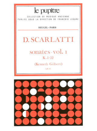 SCARLATTI: OEUVRES COMPLETES POUR CLAVIER VOLUME  1 SONATES K1 A K52 (LP31)