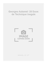 GEORGES AUBANEL: 25 DUOS DE TECHNIQUE INEGALE (RECORDERS 2)