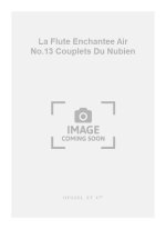 MOZART LA FLUTE ENCHANTEE AIR NO.13 COUPLETS DU NUBIEN BASS & PIANO BK