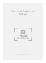 HENRI DUTILLEUX: AINSI LA NUIT (STRING ENSEMBLE)