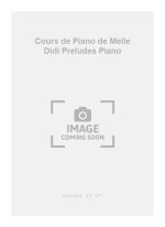 LACK COURS DE PIANO DE MELLE DIDI PRELUDES PIANO BOOK PIANO