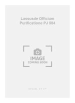 LASSUSDE OFFICIUM PURIFICATIONE PJ504 BEATAE MARIAE VIRGINIS 4 PART