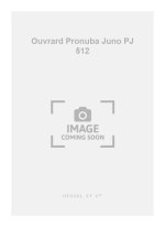 LASSUS OUVRARD PRONUBA JUNO PJ512 4 PART CHORAL