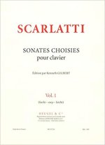 DOMENICO SCARLATTI: SELECTED SONATAS FOR HARPSICHORD (VOLUME 1) PIANO