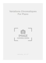 BIZET PLANES VARIATIONS CHROMATIQUES PIANO BOOK PIANO